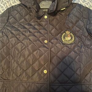 Lauren Quilted Jacket with Crest